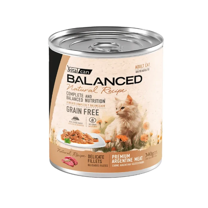[Vit-1321351] Balanced Nat Recipe Filetes Carne Gato Adulto