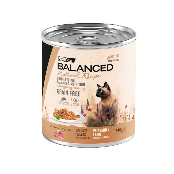 [Vit-1321321] Balanced Nat Recipe Filetes Cordero Gato Adulto