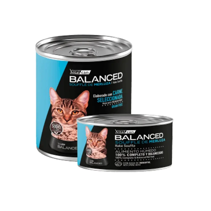 [Vit-1320651] Balanced Souffle Merluza Gato Adulto (85 gr)