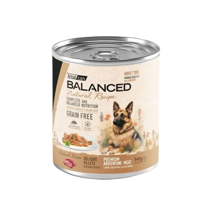 [Vit-1321341] Balanced Natural Recipe Filetes Carne Perro Adulto