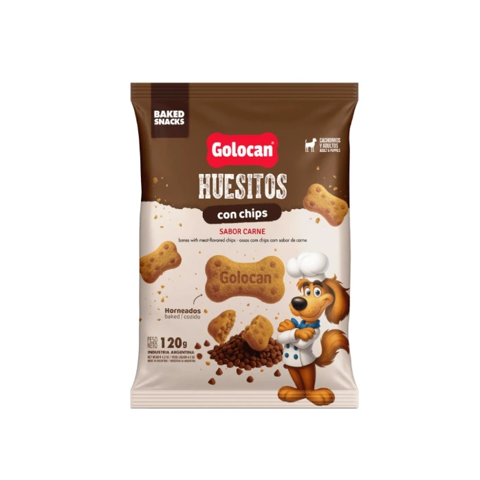 Huesitos Con Chip De Carne