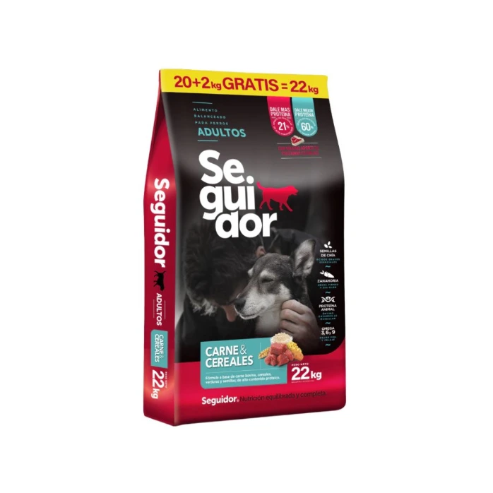 [Isg-320701] Seguidor Adultos Carne y Cereales (8 Kg)
