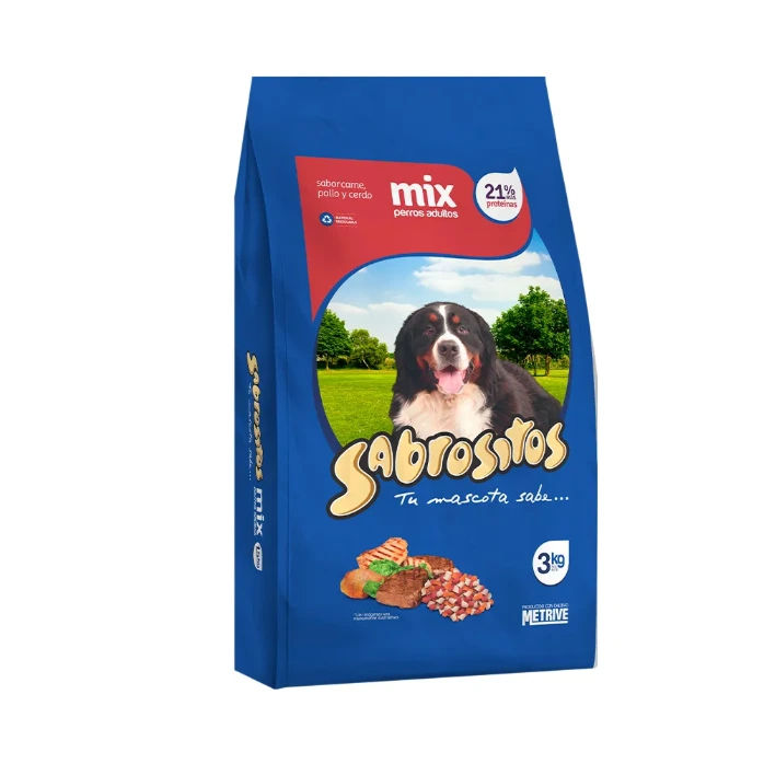 Sabrositos Alimento Perro Adulto Carne Pollo Cerdo