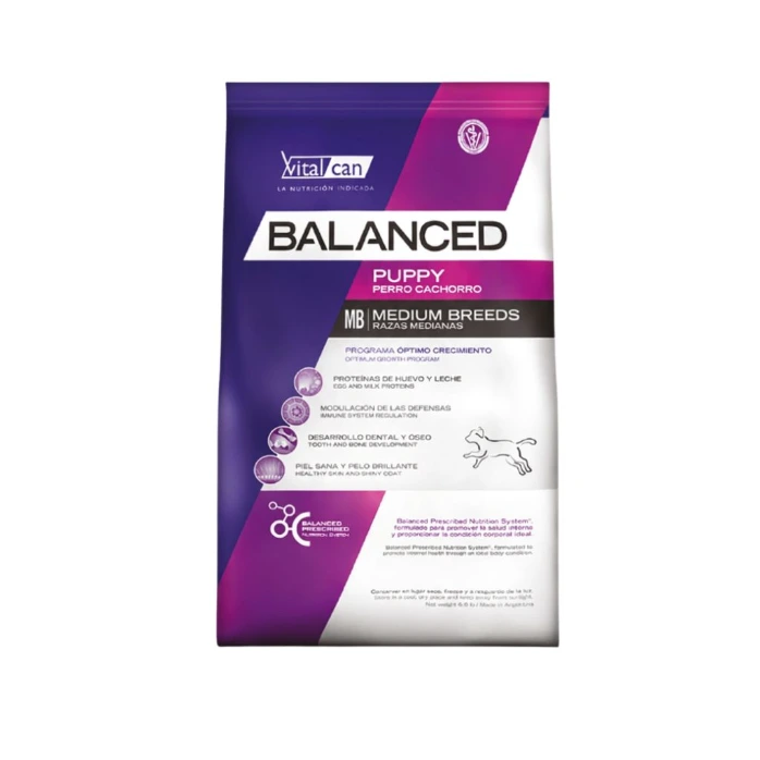 [Vit-317361] Balanced Cachorro Raza Mediana (1 Kg)