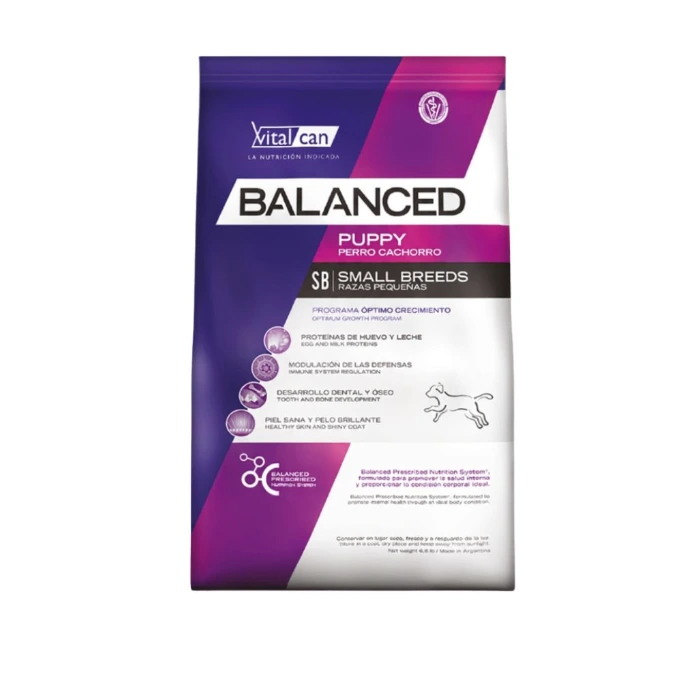 [Vit-317371] Balanced Cachorro Raza Pequeña (1 Kg)