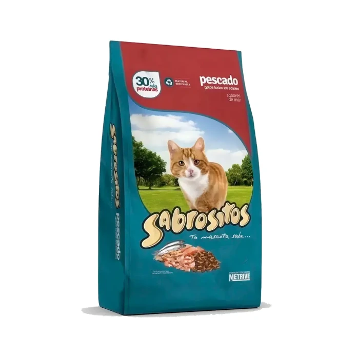 [mtv-39002] Sabrositos Alimento Gato (Sabores De Mar) (1 Kg)