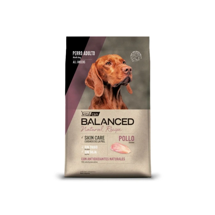 [Vit-1192901] Balanced Natural Recipe Perro Pollo (3 Kg)