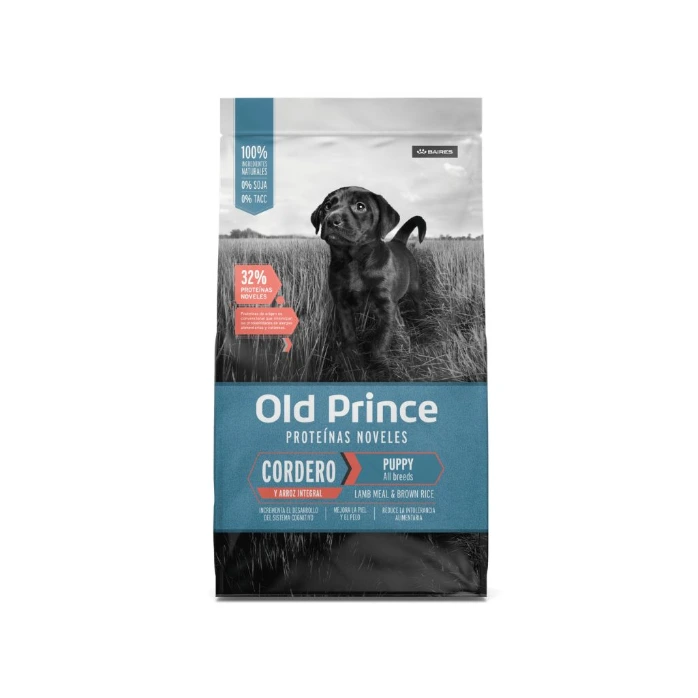 [Ab-211681] Old Prince Proteinas Novel Cachorro Cordero y Arroz (3 Kg)
