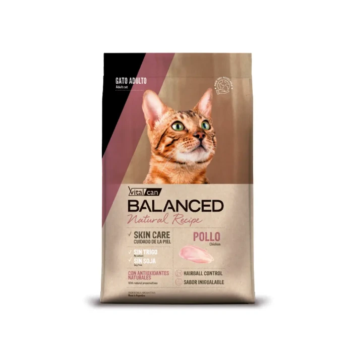 Balanced Natural Recipe Gato Pollo