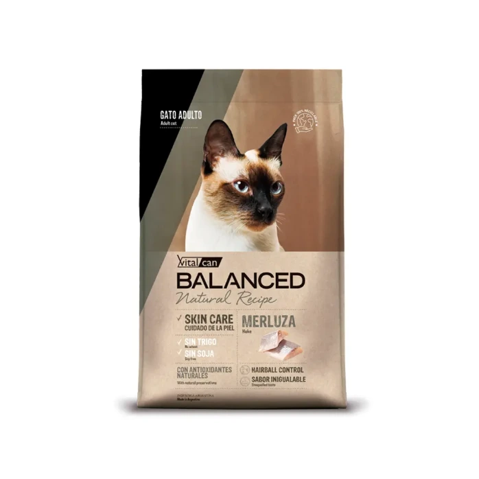 Balanced Natural Recipe Gato Merluza