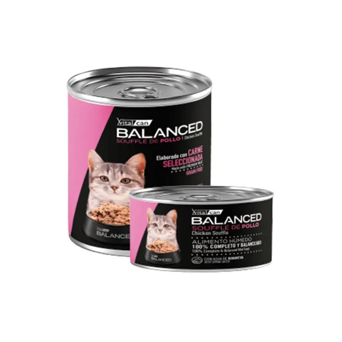 Balanced Souffle Pollo Gato Cachorro