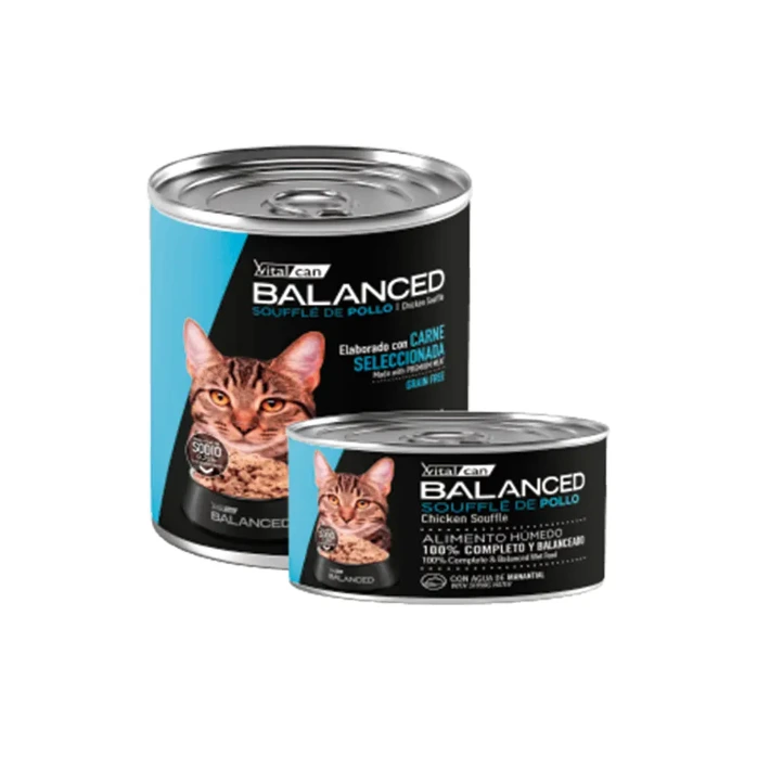 Balanced Souffle Pollo Gato Adulto