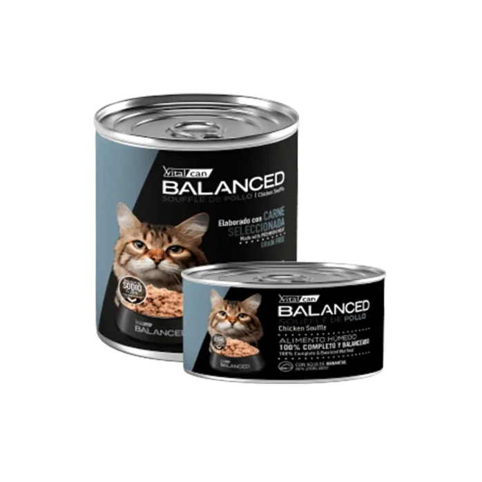 [Vit-1320681] Balanced Souffle Pollo Gato Senior (85 gr)