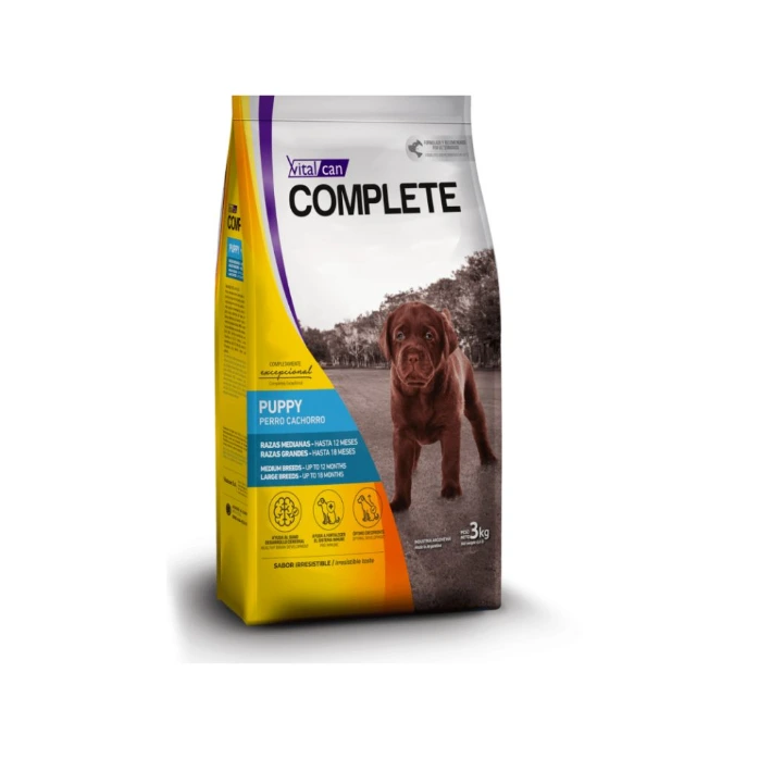 Complete Perro Cachorro Razas Medianas y Grandes