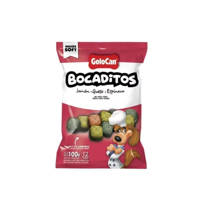 Bocaditos Finos Jamon, Queso y Espinaca