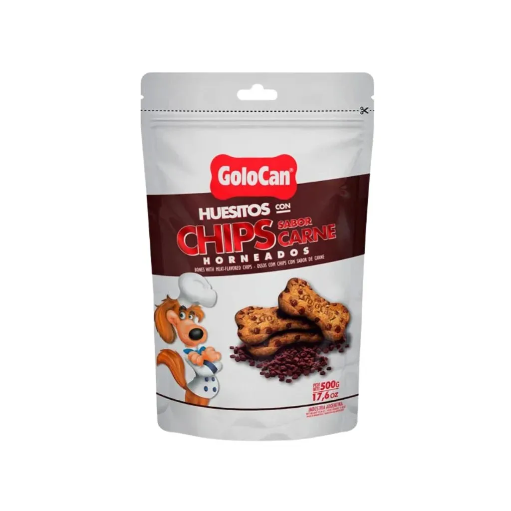 Huesitos Con Chip De Carne