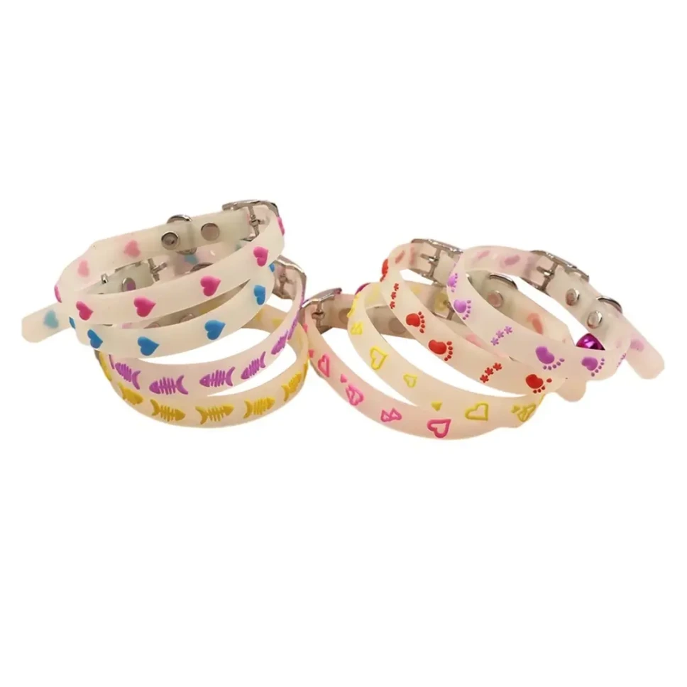 [Per-1187] Collar de Silicona Luminoso para Gatos