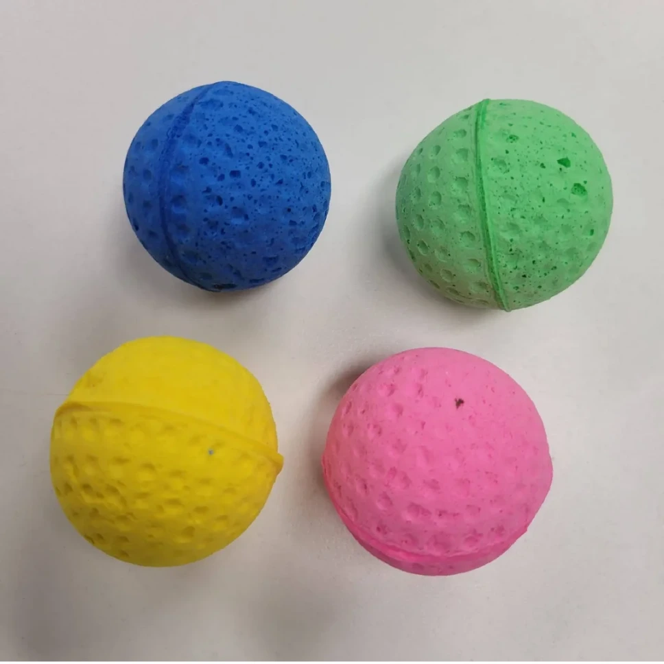 Pelota para gatos soft x4 unidades