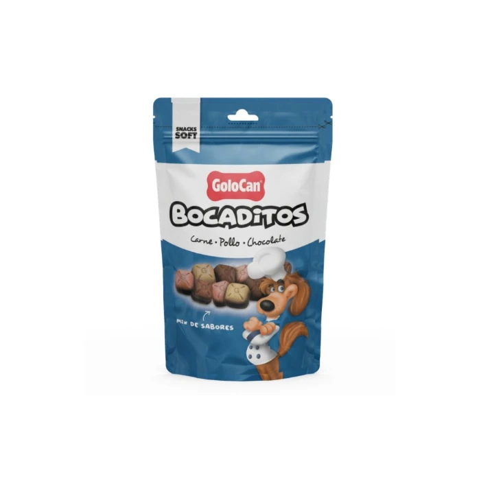 [Gl-330001] Bocaditos Finos Carne, Pollo y Chocolate (100 gr)