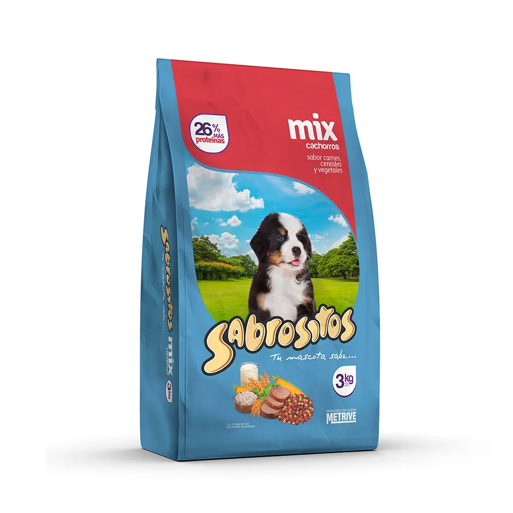Sabrositos Cachorro (Carne, Cereal y Vegetales)